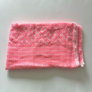 pink old navy scarf
